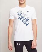 T-Shirt International Run Day GX blanc